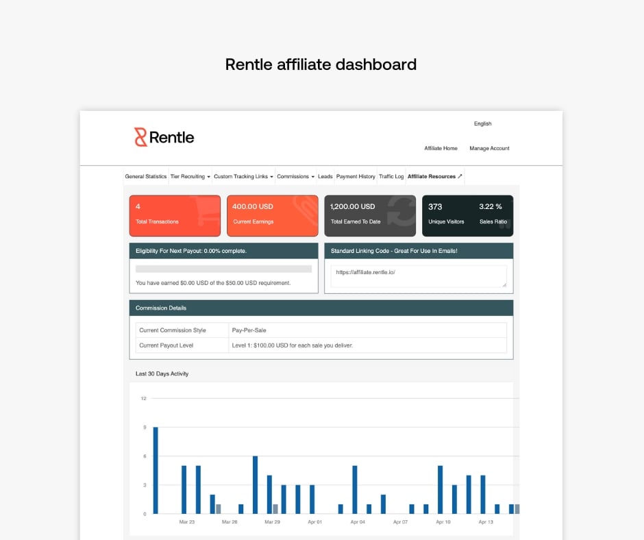 rentle-affiliate-dashboard